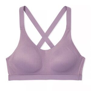 NWT Victoria’s Secret VSX Lightweight Mesh Sports Bra Dried Lavender 34D